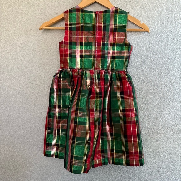 2 Christmas/Holiday Dresses Size 6X Santa - Picture 8 of 8